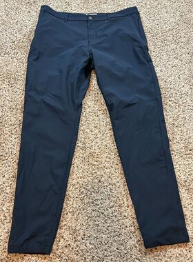 Bird Dogs Mens 38x31 Slim Fit Navy Pants Stretch Golf *See Description*